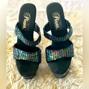 Pleaser platform stiletto 8 1/2